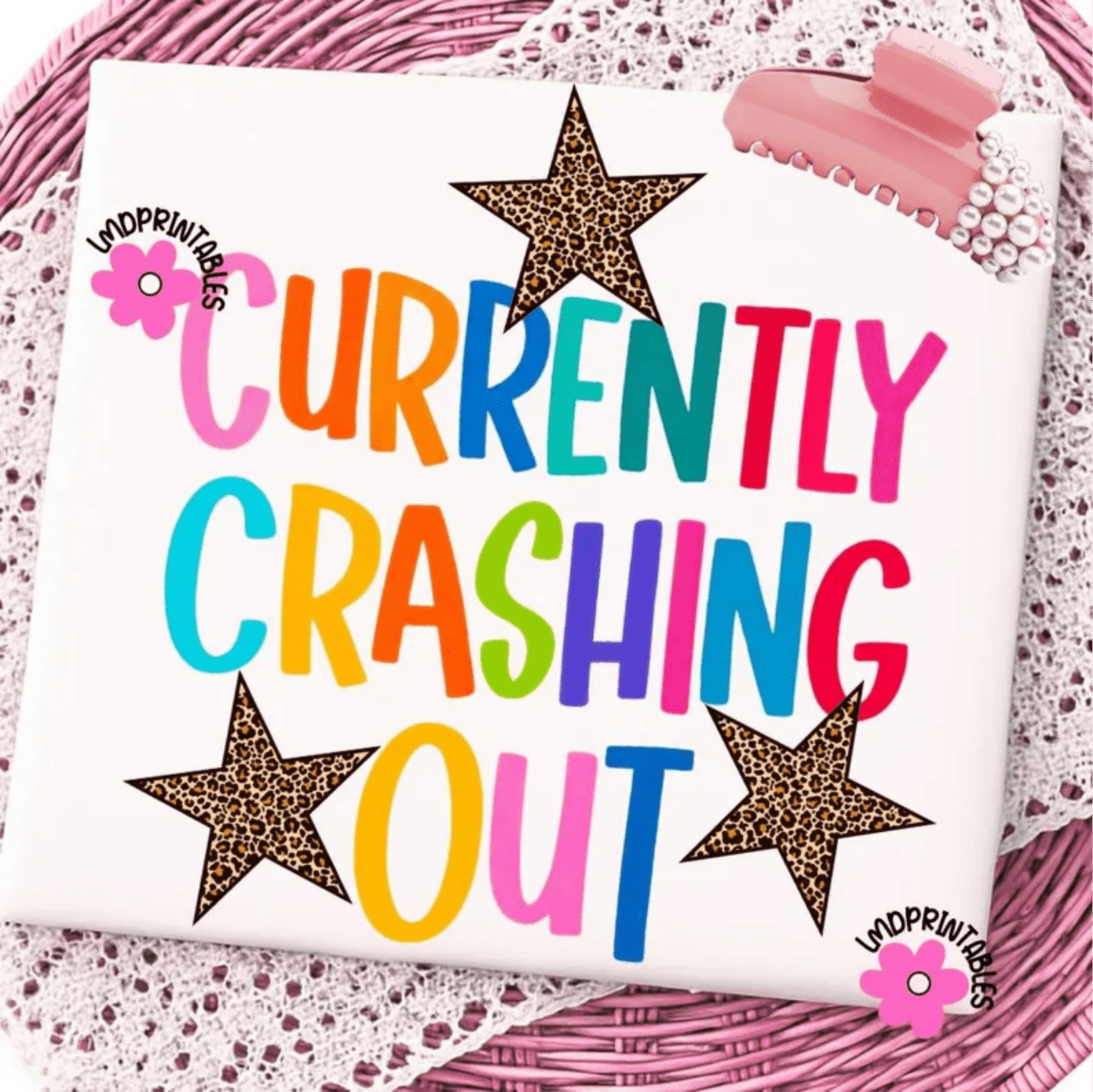 RTS CURRENTLY CRASHING OUT LEOPARD STARS DTF DIRECT TO FILM transfers ADULT SIZE 10X11.5 - Do it yourself Transfers