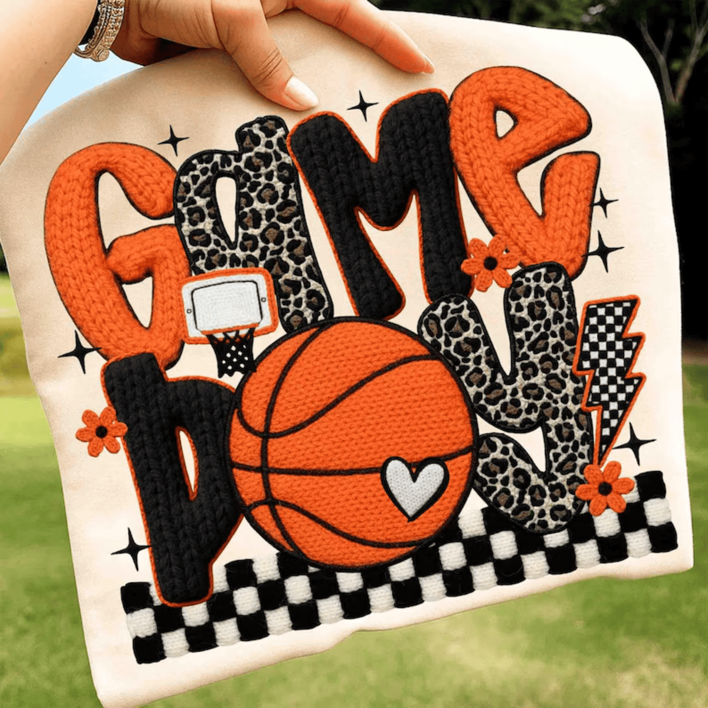 RTS GAME DAY BASKETBALL DTF DIRECT TO FILM transfers ADULT 10X11.5 - Do it yourself Transfers