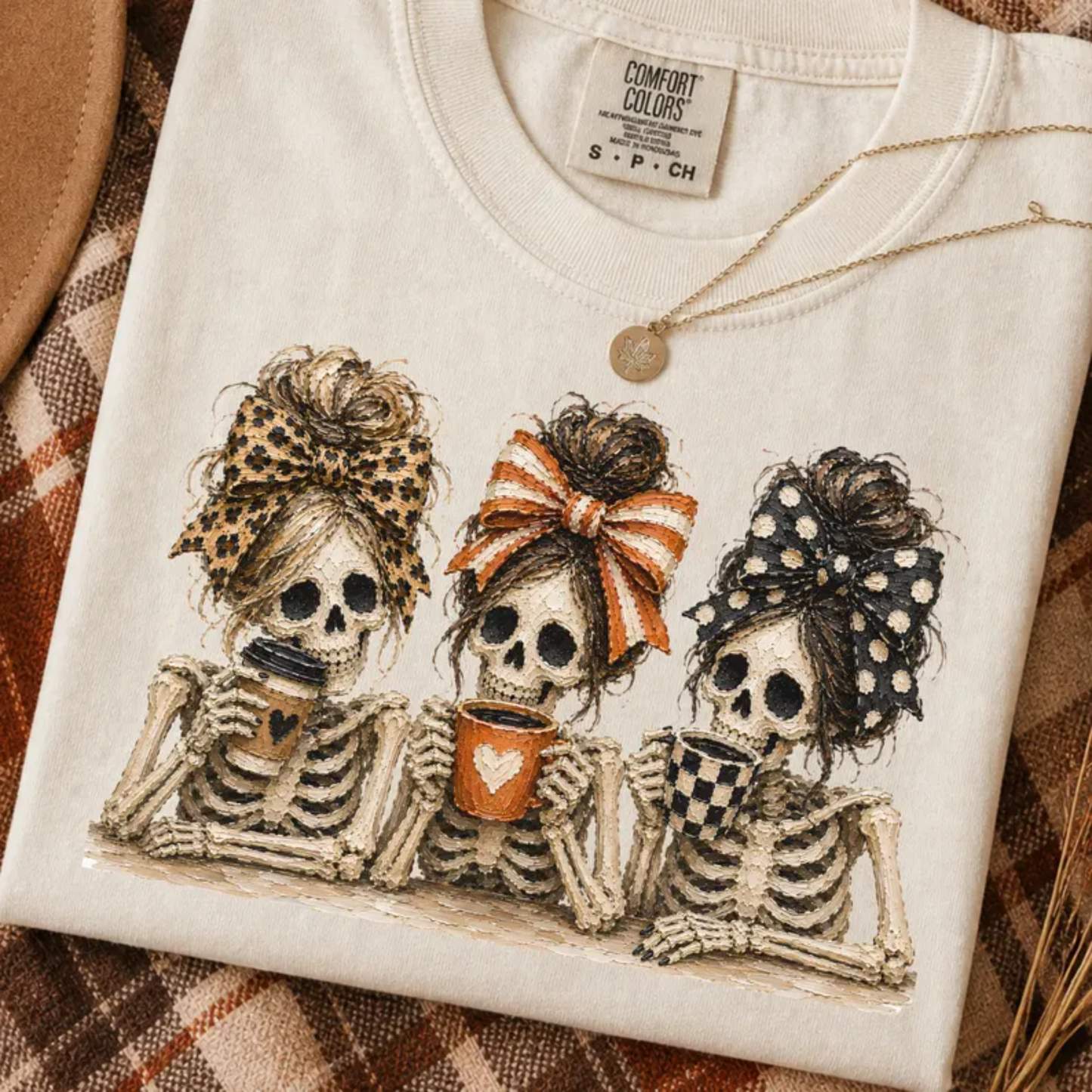 RTS SKULLIE HALLOWEEN DTF DIRECT TO FILM transfers ADULT 10X11.5