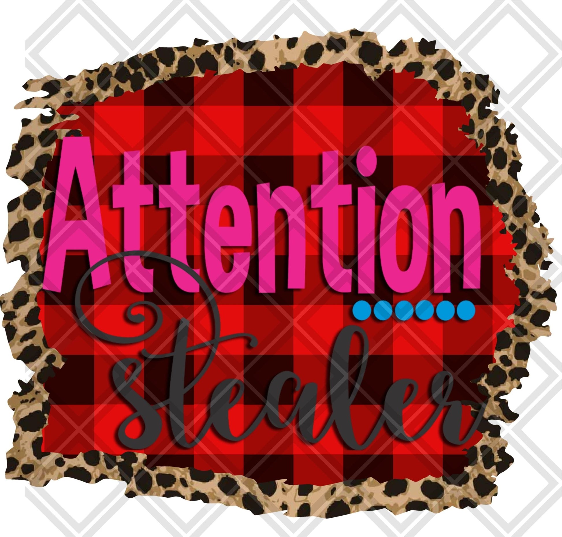 ATTENTION STEALER png Digital Download Instand Download - Do it yourself Transfers