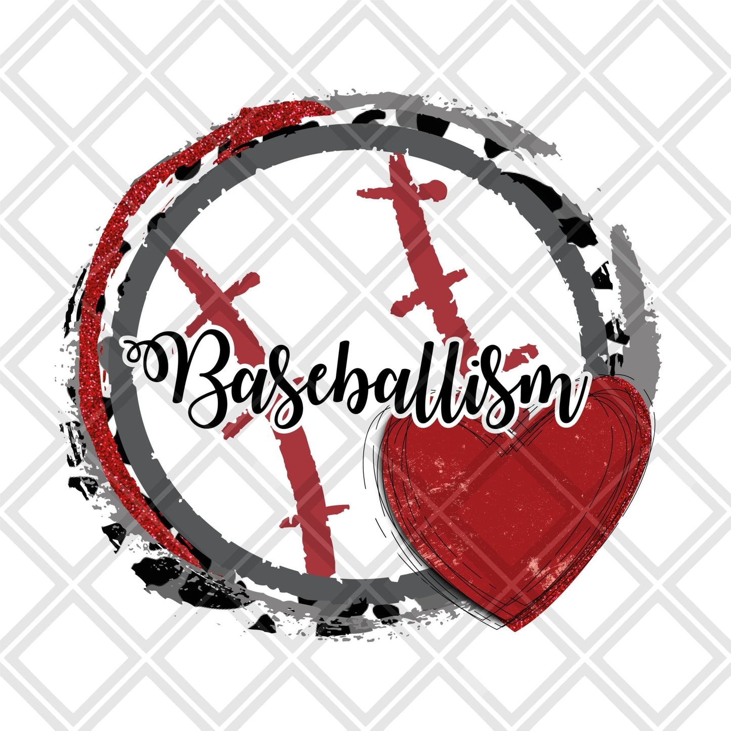baseballism png Digital Download Instand Download - Do it yourself Transfers