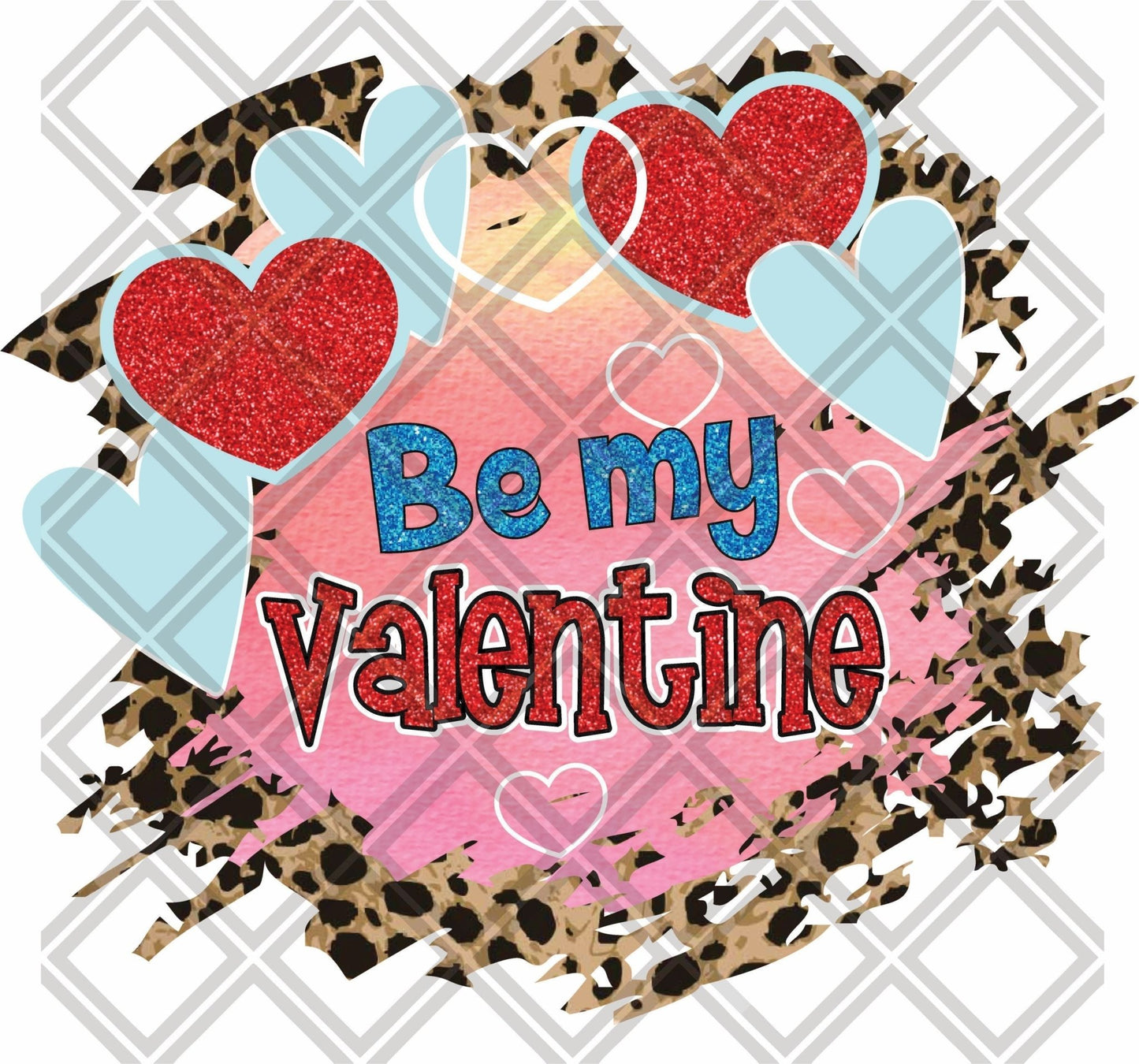 Be My Valentine DTF TRANSFERPRINT TO ORDER - Do it yourself Transfers