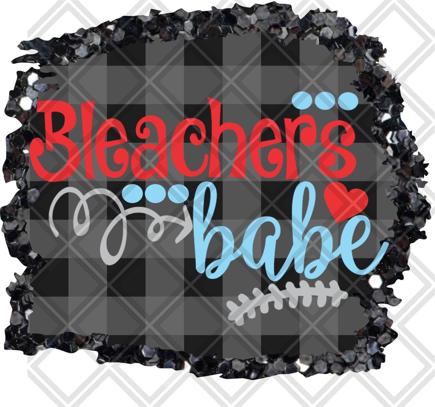 Bleachers Babe Football DTF TRANSFERPRINT TO ORDER - Do it yourself Transfers