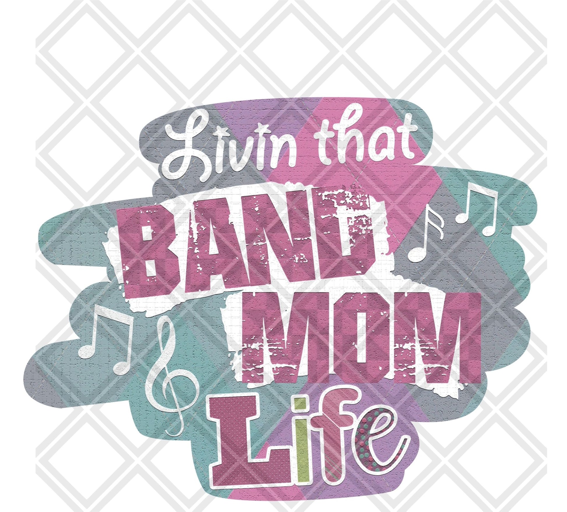 Livin that brand mom life DTF TRANSFERPRINT TO ORDER - Do it yourself Transfers