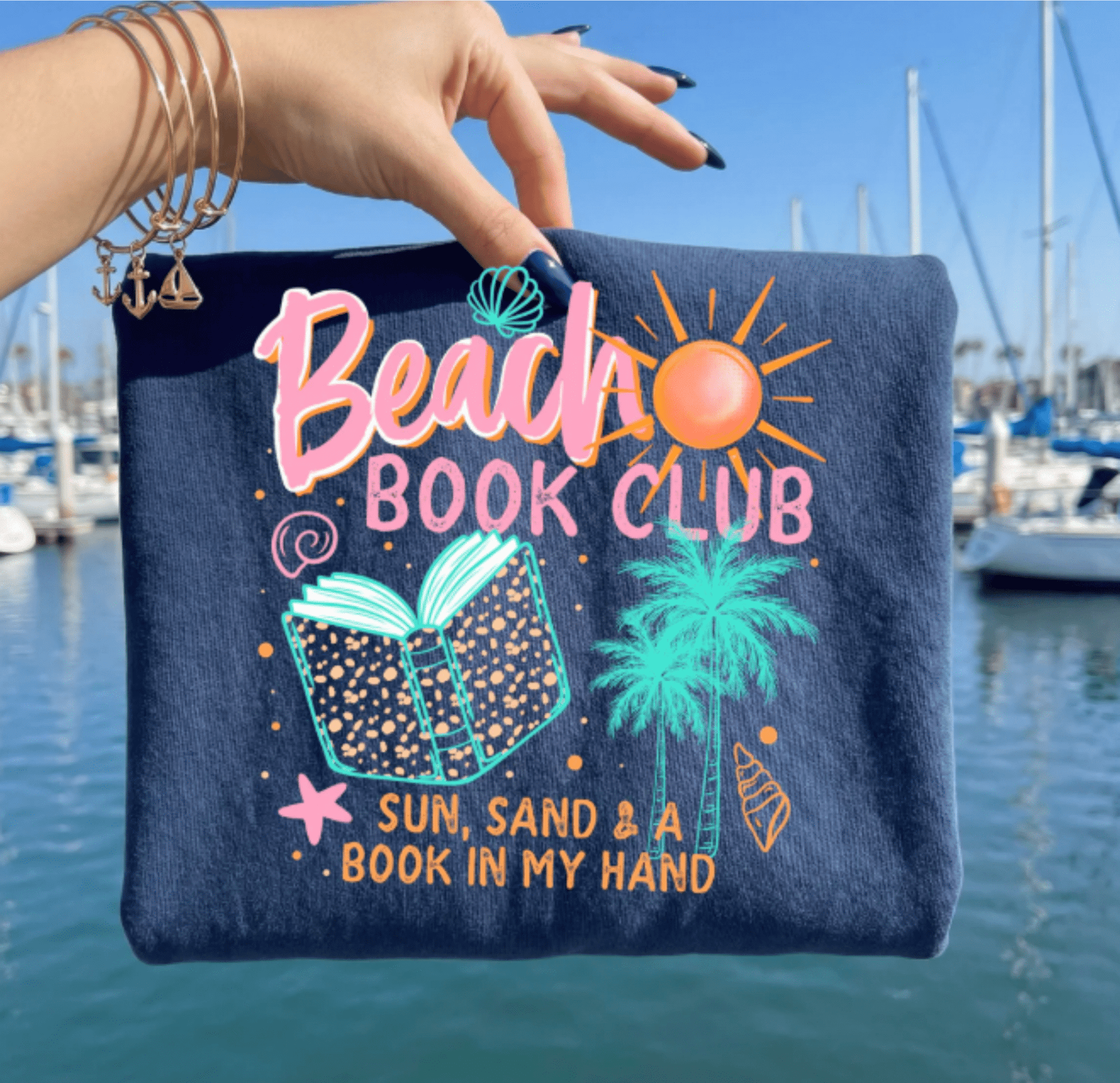 RTS BEACH BOOK CLUB DTF DIRECT TO FILM transfers ADULT SIZE 10X11.5 - Do it yourself Transfers
