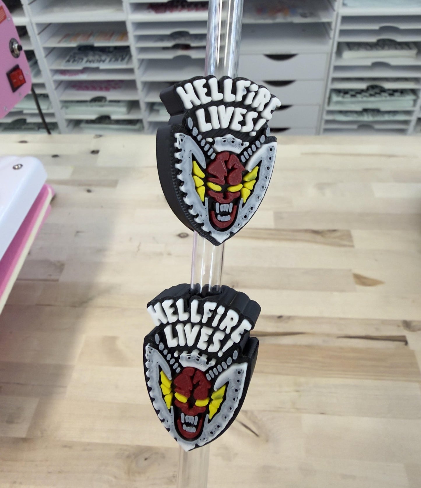 RTS HELLFIRE STRANGER THINGS STRAW TOPPER 10MM STAN (Copy) - Do it yourself Transfers