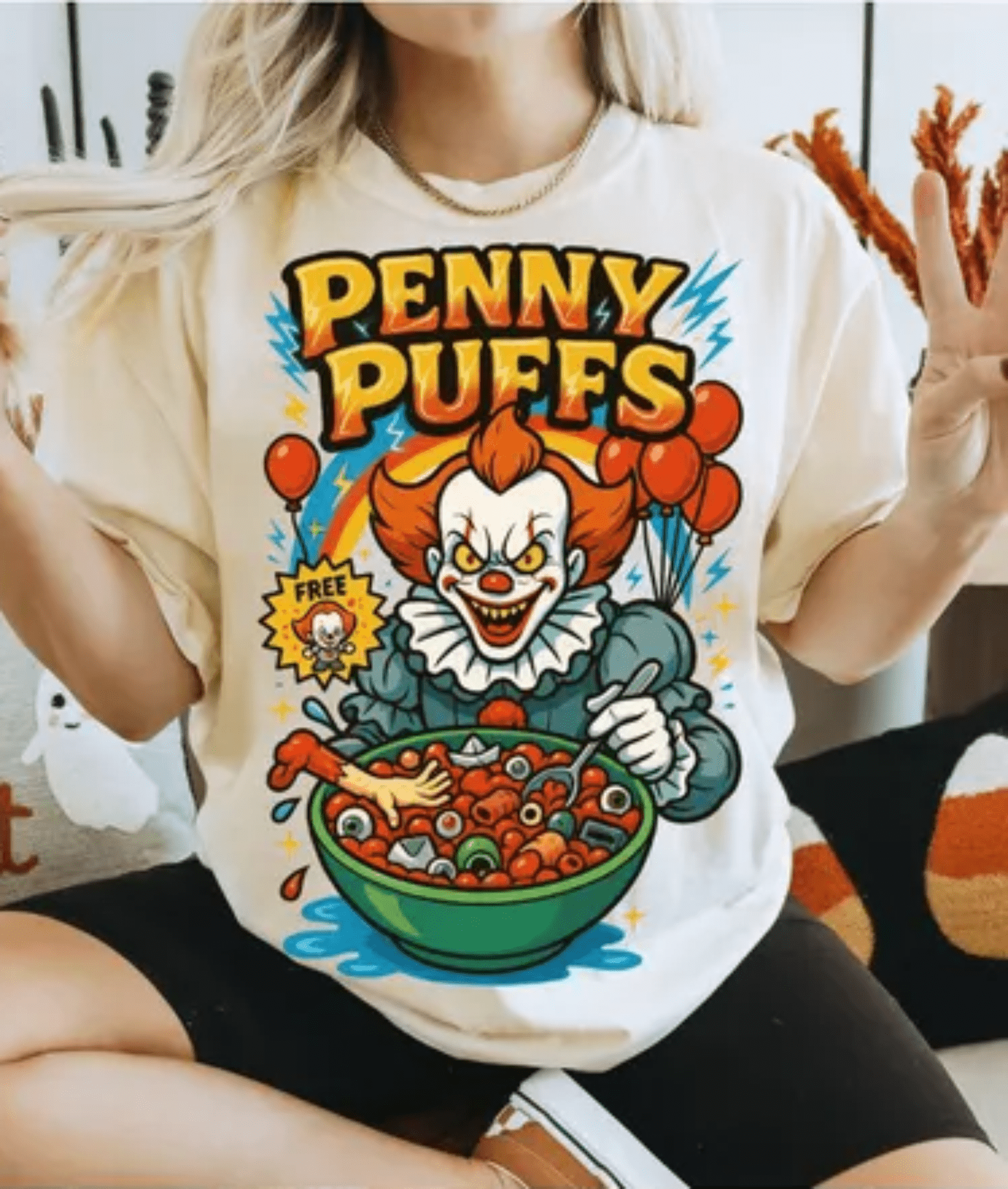 RTS PENNY PUFF CEREAL HALLOWEEN DTF DIRECT TO FILM transfers ADULT 10X12 - Do it yourself Transfers