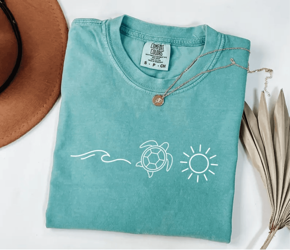 SHIPS MAY 11TH OCEAN TURTLE SUN SINGLE COLOR WHITE Screen Print transfers size ADULT 10X12 - Do it yourself Transfers