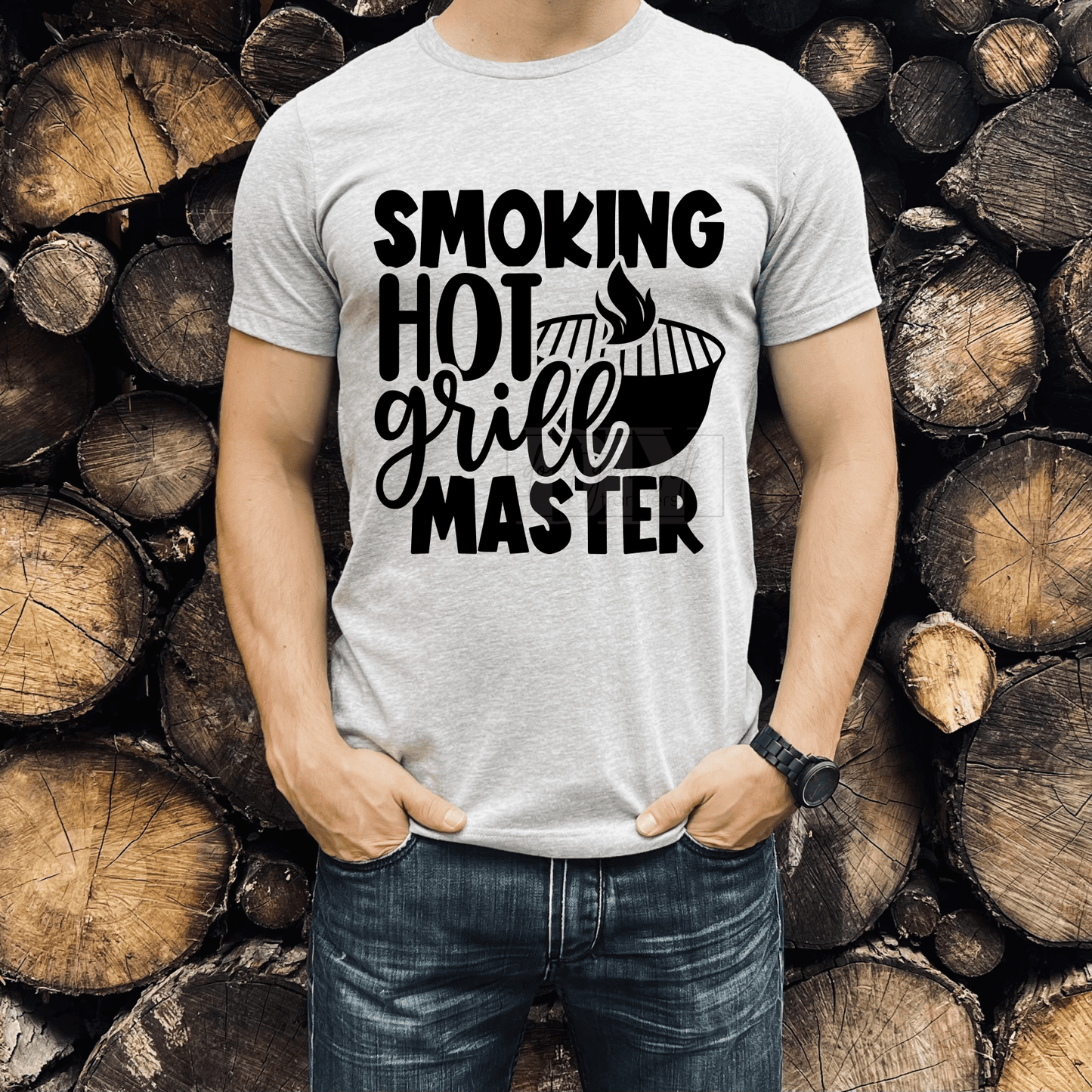 Smoking Hot Grill MASTER SINGLE COLOR BLACK SCREEN PRINT TRANSFER ADULT DTF TRANSFERPRINT TO ORDER - Do it yourself Transfers