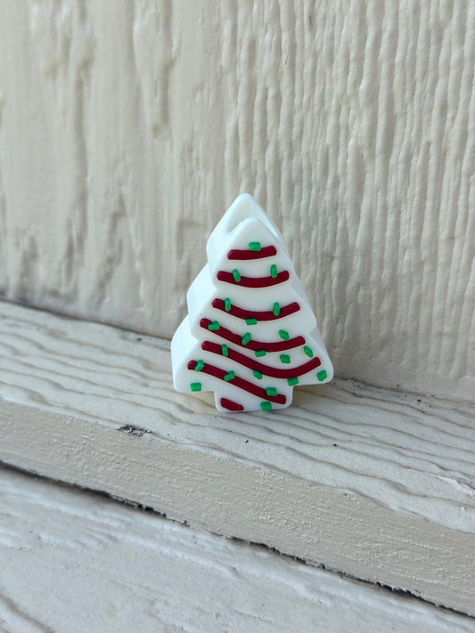 TRANSFER TUESDAY CAKE TREE CHRISTMAS STRAW TOPPER 10MM - Do it yourself Transfers