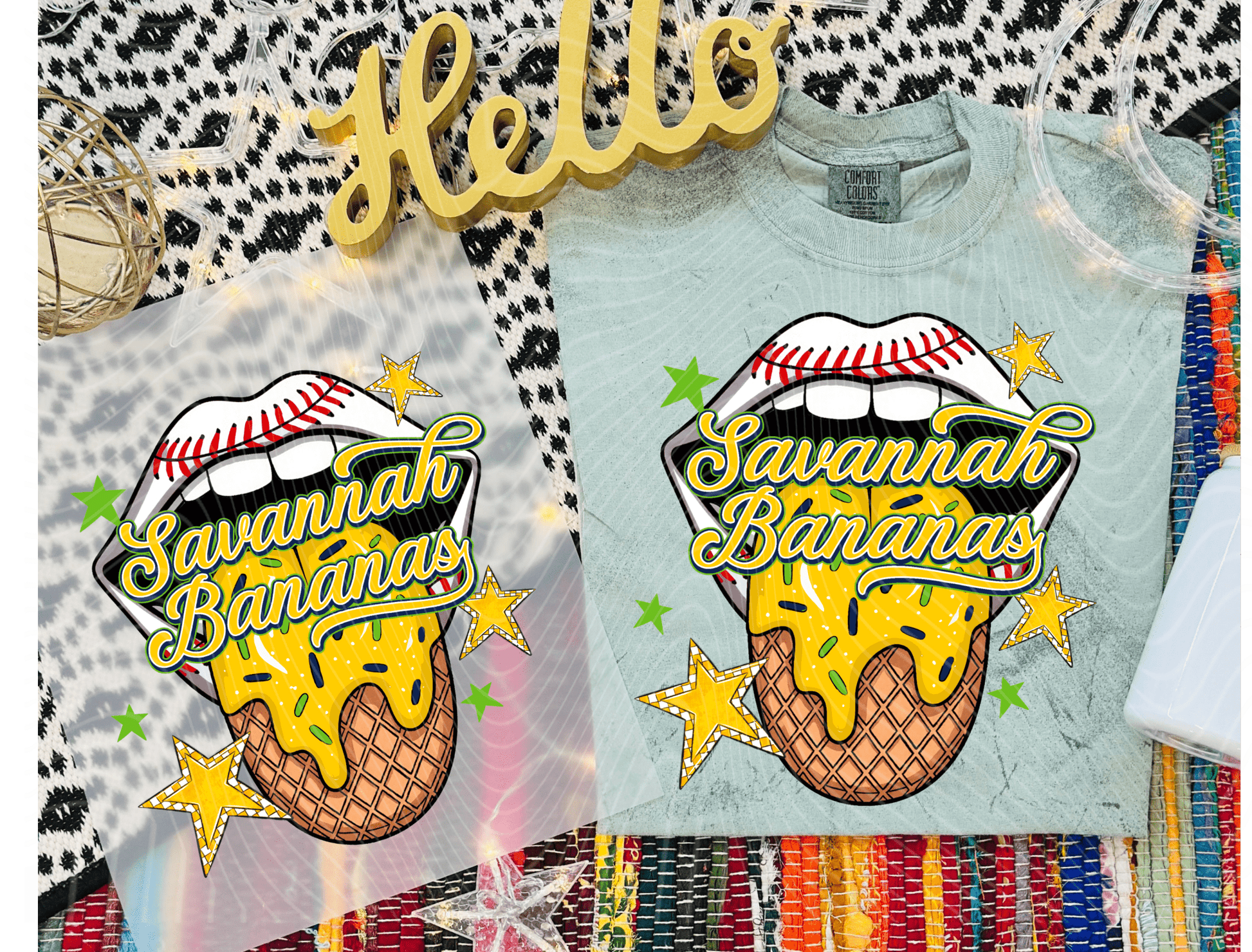 TRANSFER TUESDAY JUNE 17TH ASTROS TONGUE SPRINKLE DTF DIRECT TO FILM transfers ADULT 9X12 - Do it yourself Transfers