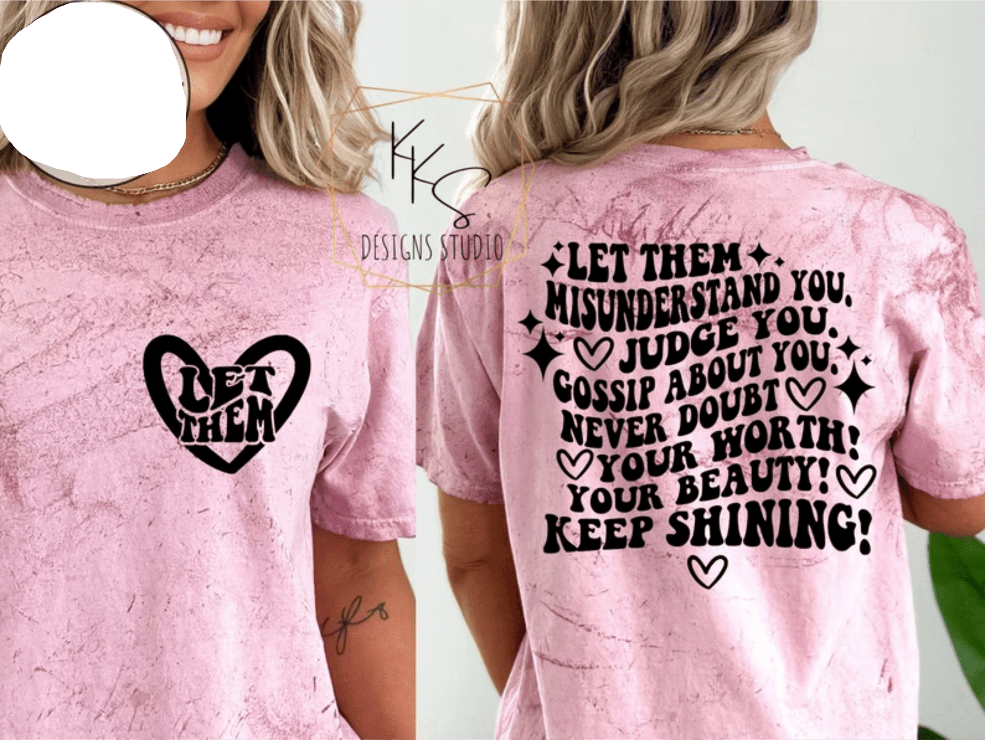 TRANSFER TUESDAY SHIPS MAR 12TH LET THEM MISUNDERSTAND YOU JUDGE YOU SINGLE COLOR BLACK Screen Print transfers size ADULT 10X12 POCKET - Do it yourself Transfers