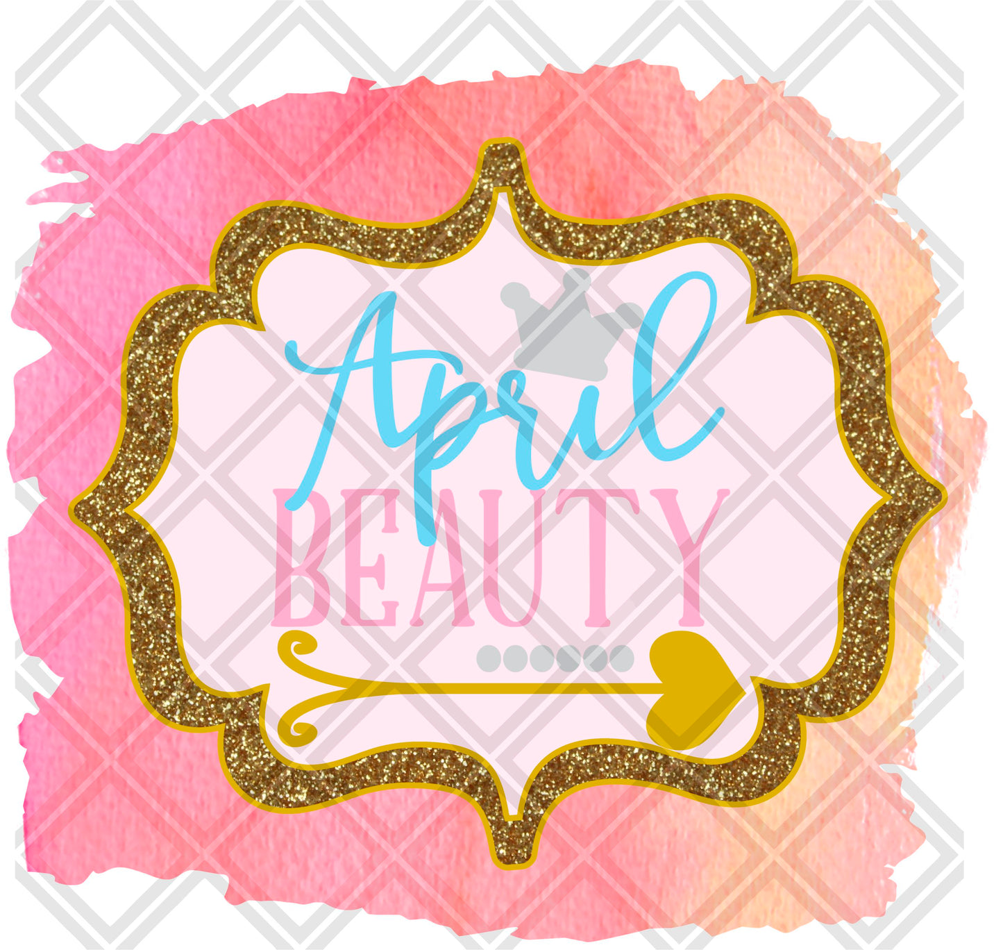 APRIL BEAUTY MONTH png Digital Download Instand Download