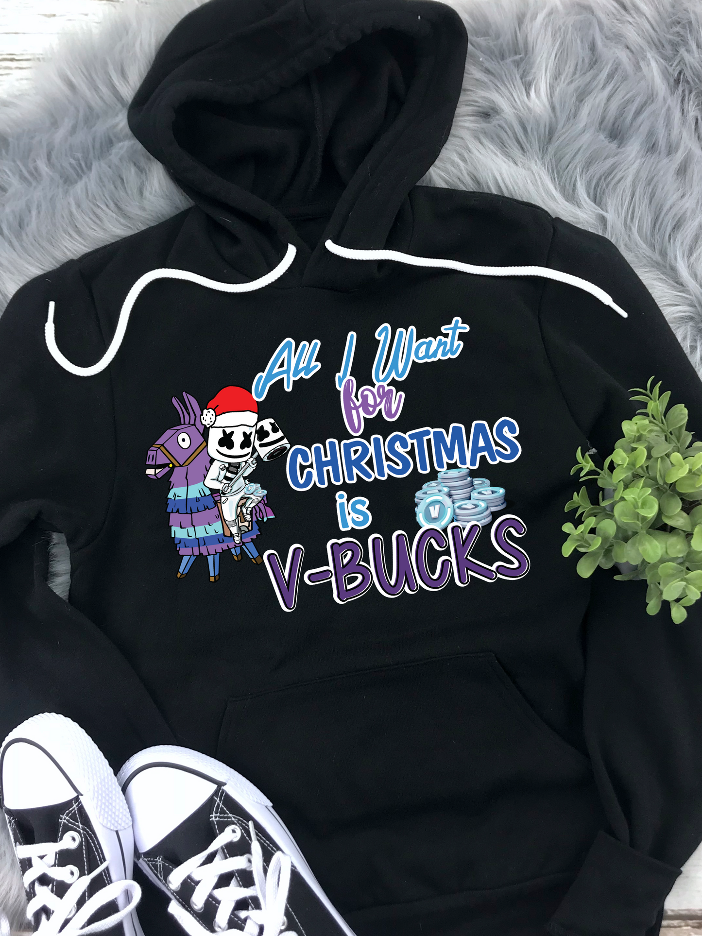 All I want for Christmas is V-bucks Christmas DTF TRANSFERSPRINT TO ORDER DTF TRANSFERPRINT TO ORDER