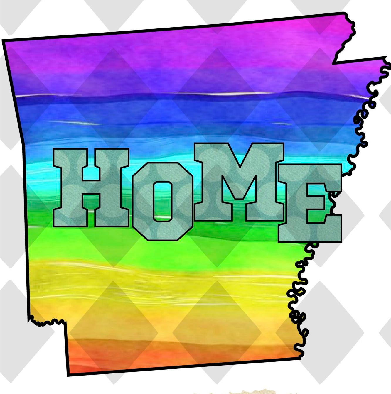 Arkansas  STATE HOME png Digital Download Instand Download