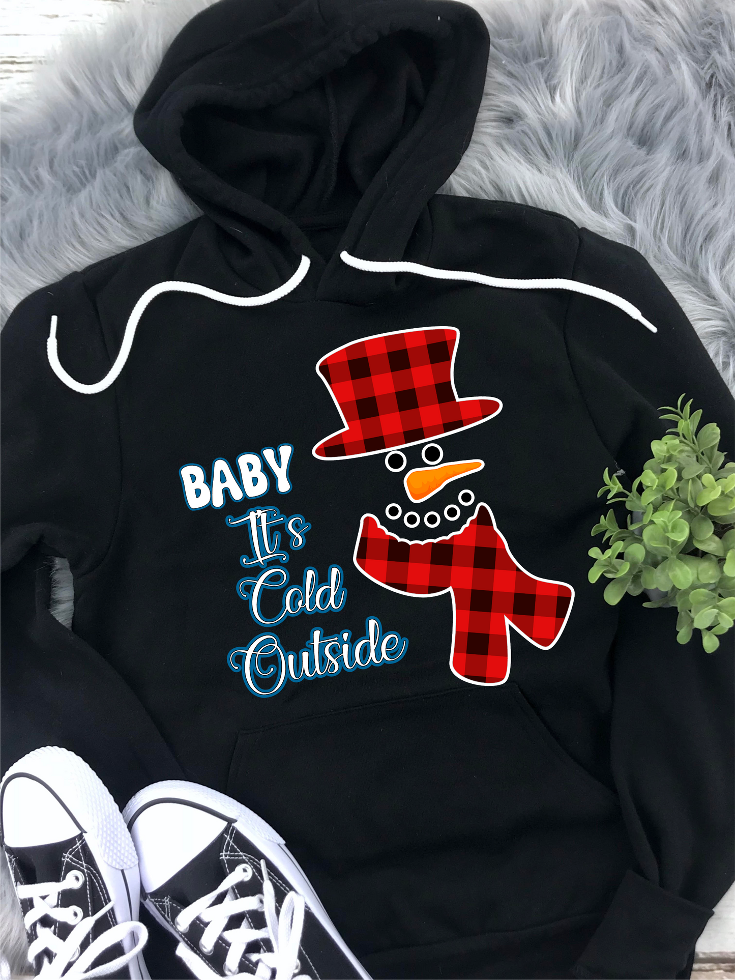 Baby it's cold outside snowman winter DTF TRANSFERSPRINT TO ORDER