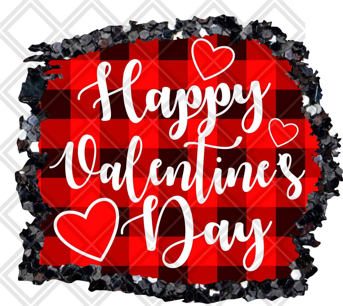 Happy Valentines red frame multi png Digital Download Instand Download