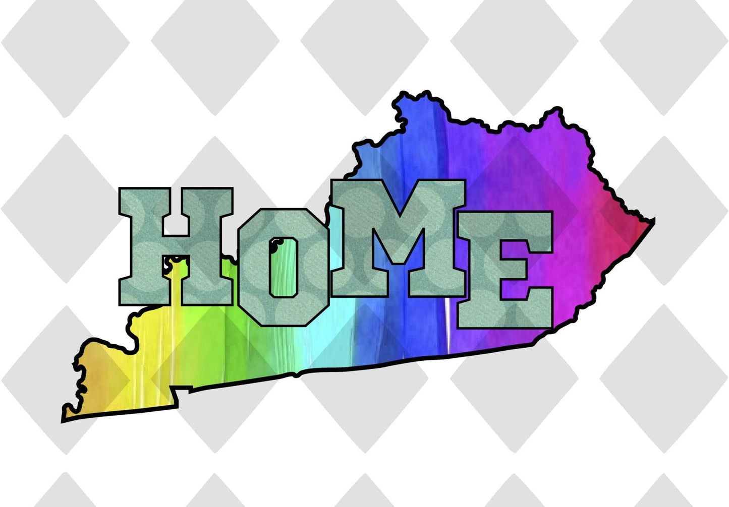 Kentucky State Home DTF TRANSFERPRINT TO ORDER