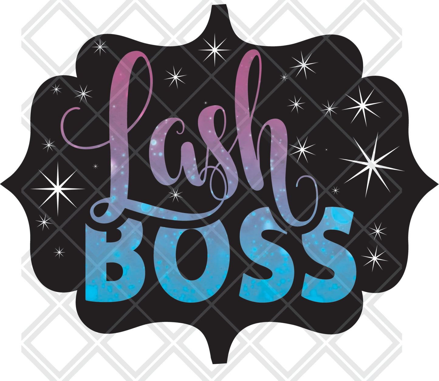 LASH BOSS png Digital Download Instand Download