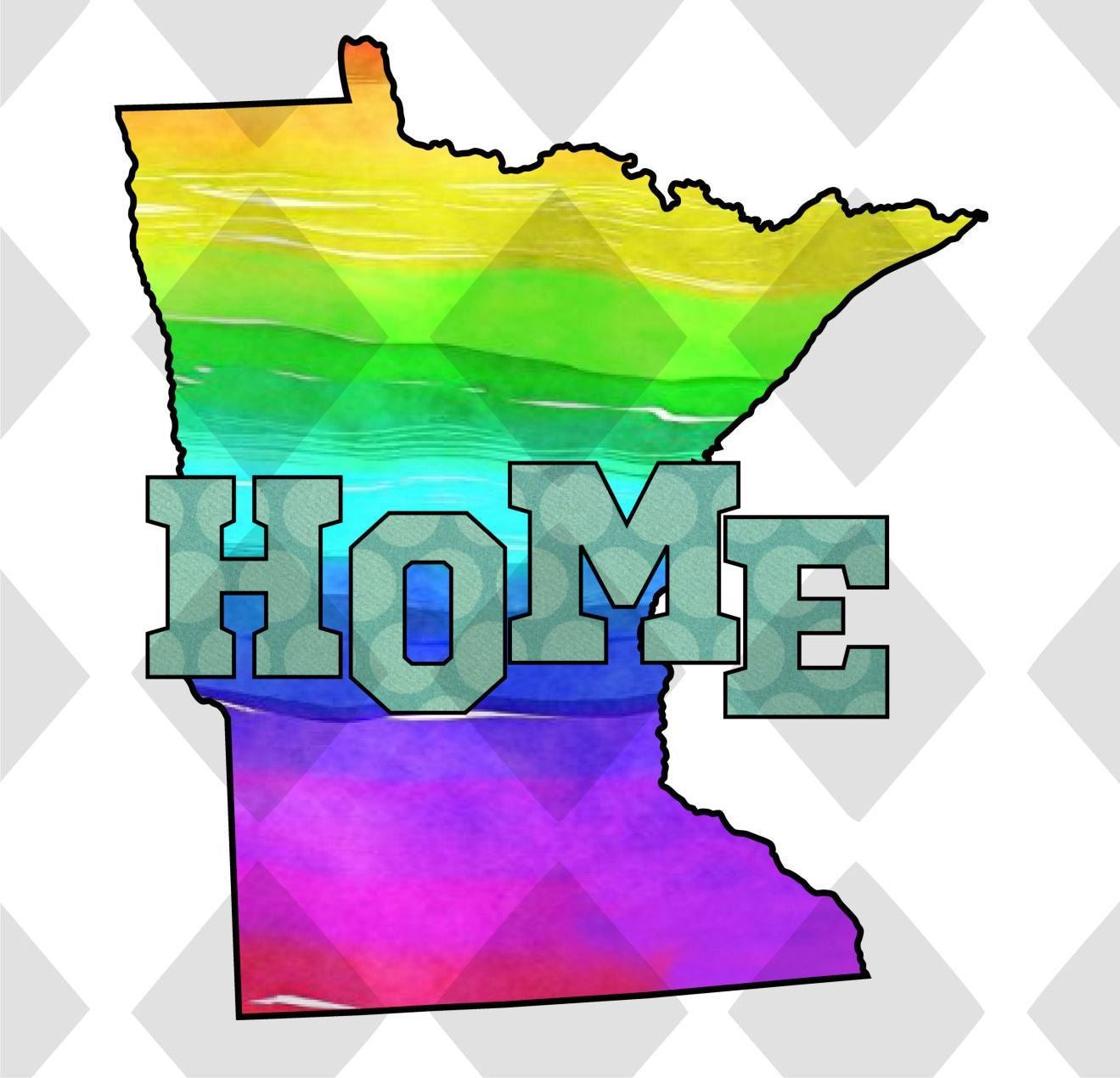 Minnesota State Home DTF TRANSFERPRINT TO ORDER