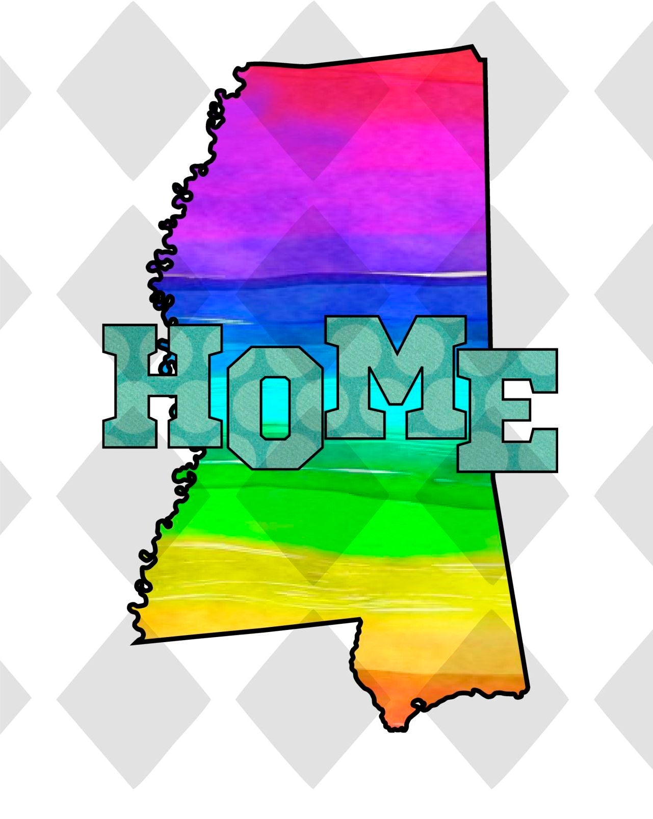 Mississippi STATE HOME png Digital Download Instand Download