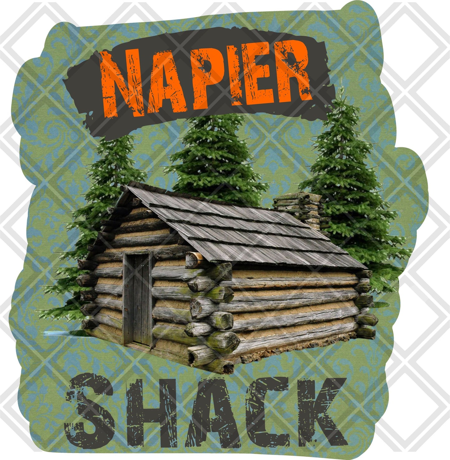 Napier Shack frame Digital Download Instand Download