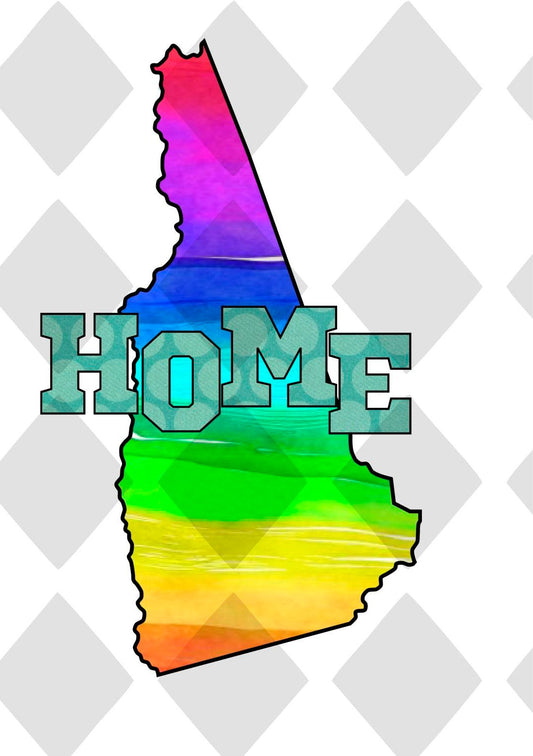 New Hampshire STATE HOME png Digital Download Instand Download