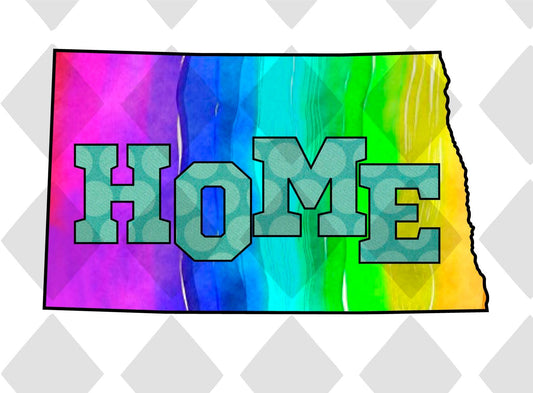 North Dakota STATE HOME png Digital Download Instand Download