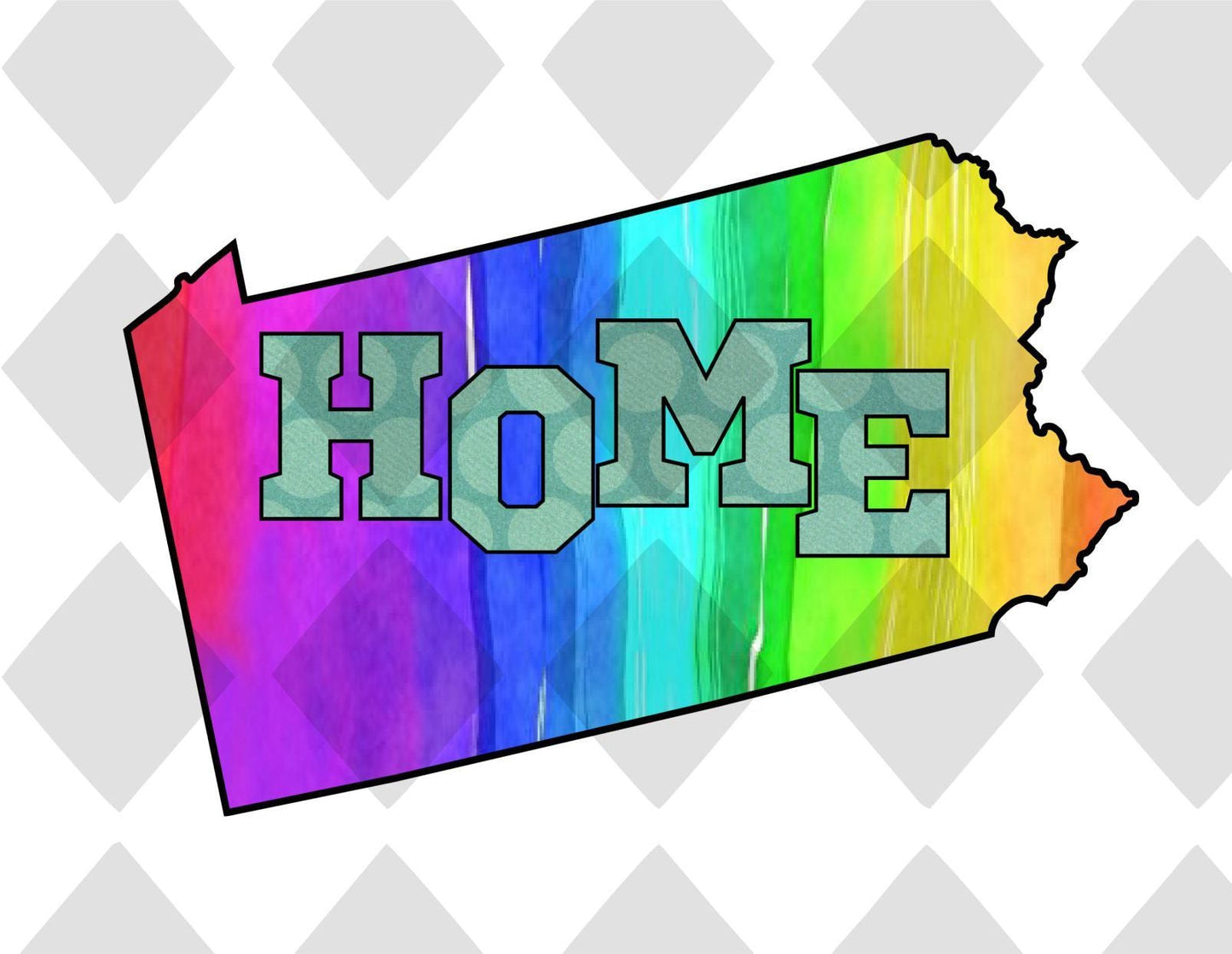 Pennsylvania State Home DTF TRANSFERPRINT TO ORDER