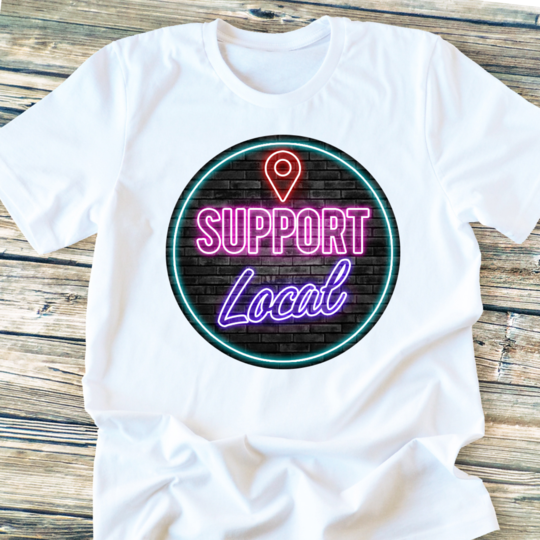 Support local neon lights DTF TRANSFERSPRINT TO ORDER