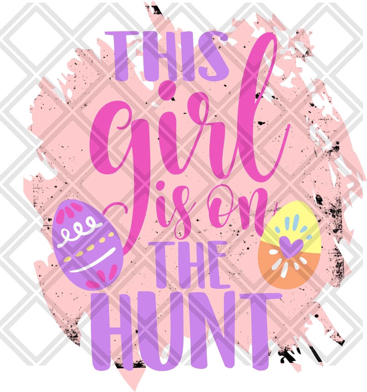 This girls on the hunt easter Digital Download Instand Download