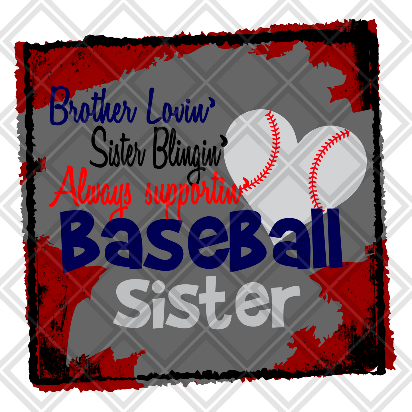 brother lovin always cheerin always supportin baseball sister ex pic 2 png Digital Download Instand Download
