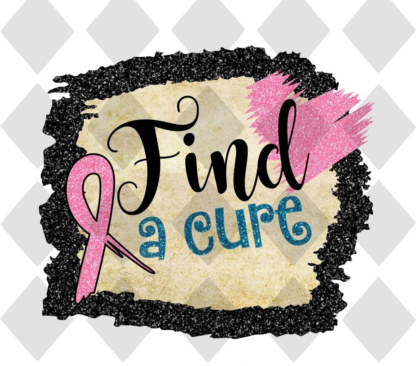 Find A Cure October DTF TRANSFERPRINT TO ORDER