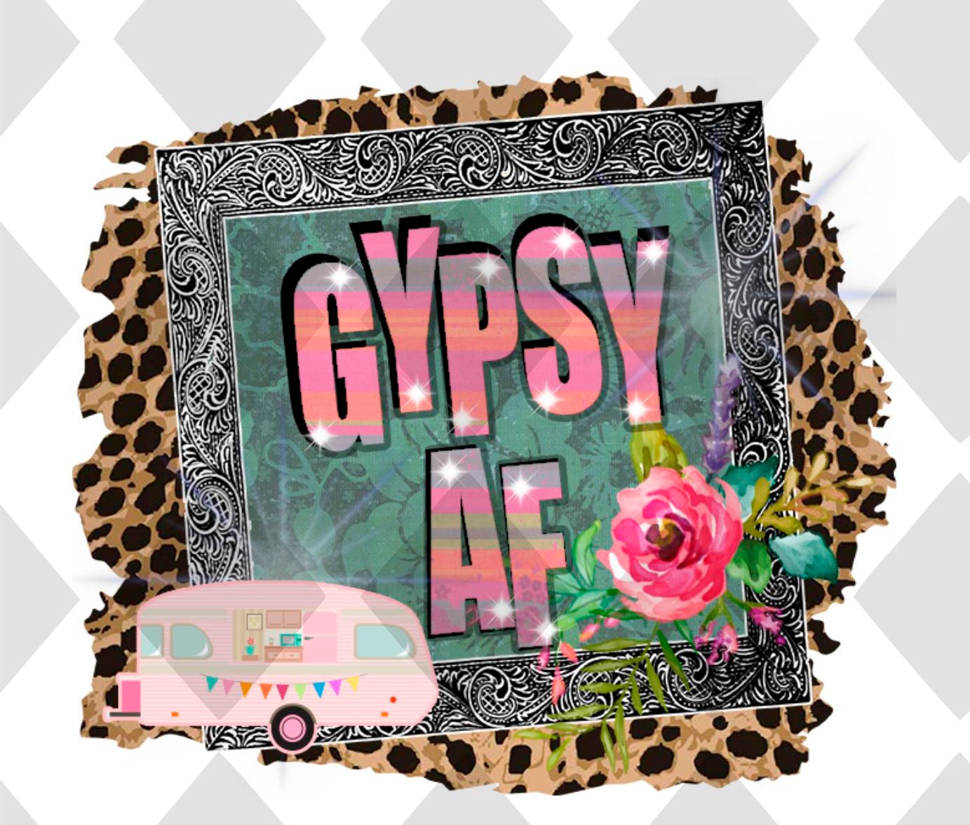 gypsy AF png Digital Download Instand Download