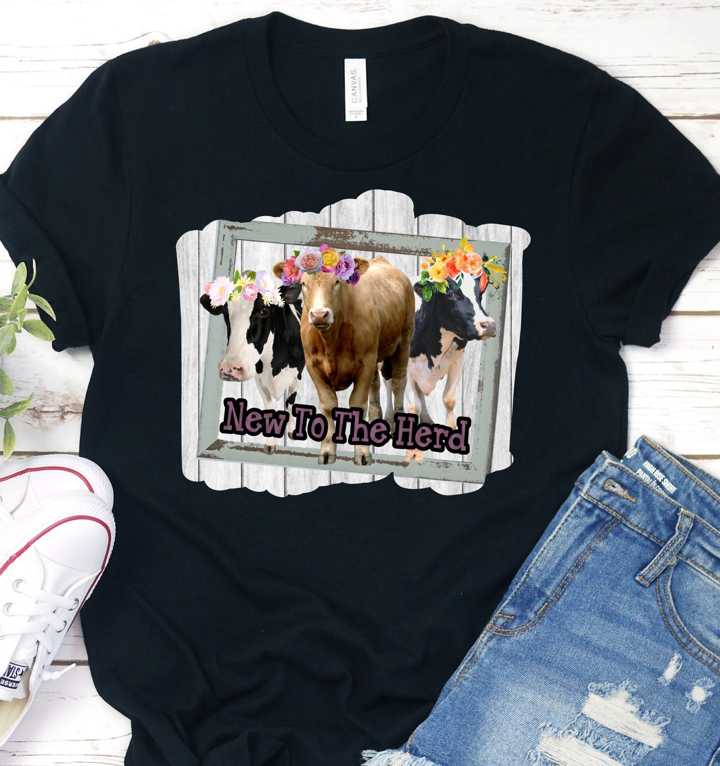 New to the Herd cows DTF TRANSFERPRINT TO ORDER