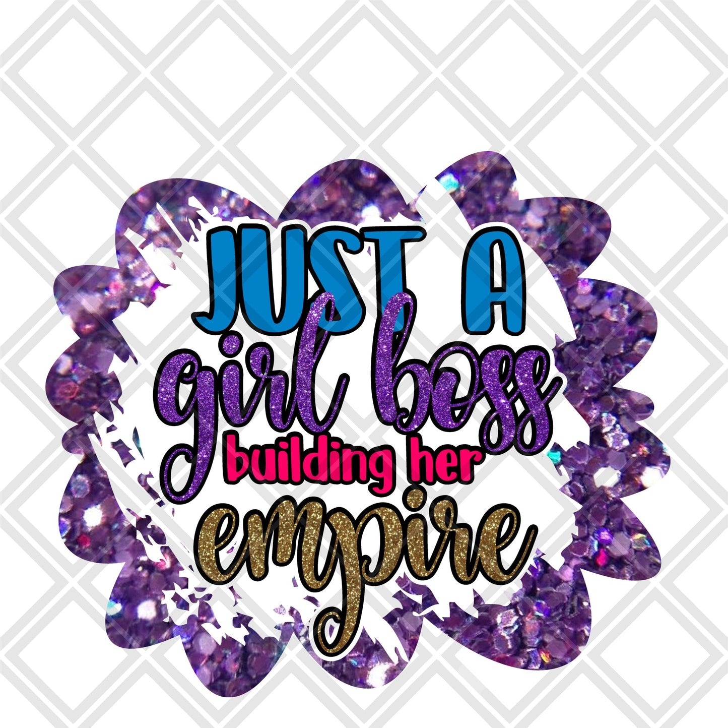 just a girl a building her empire frame Digital Download Instand Download