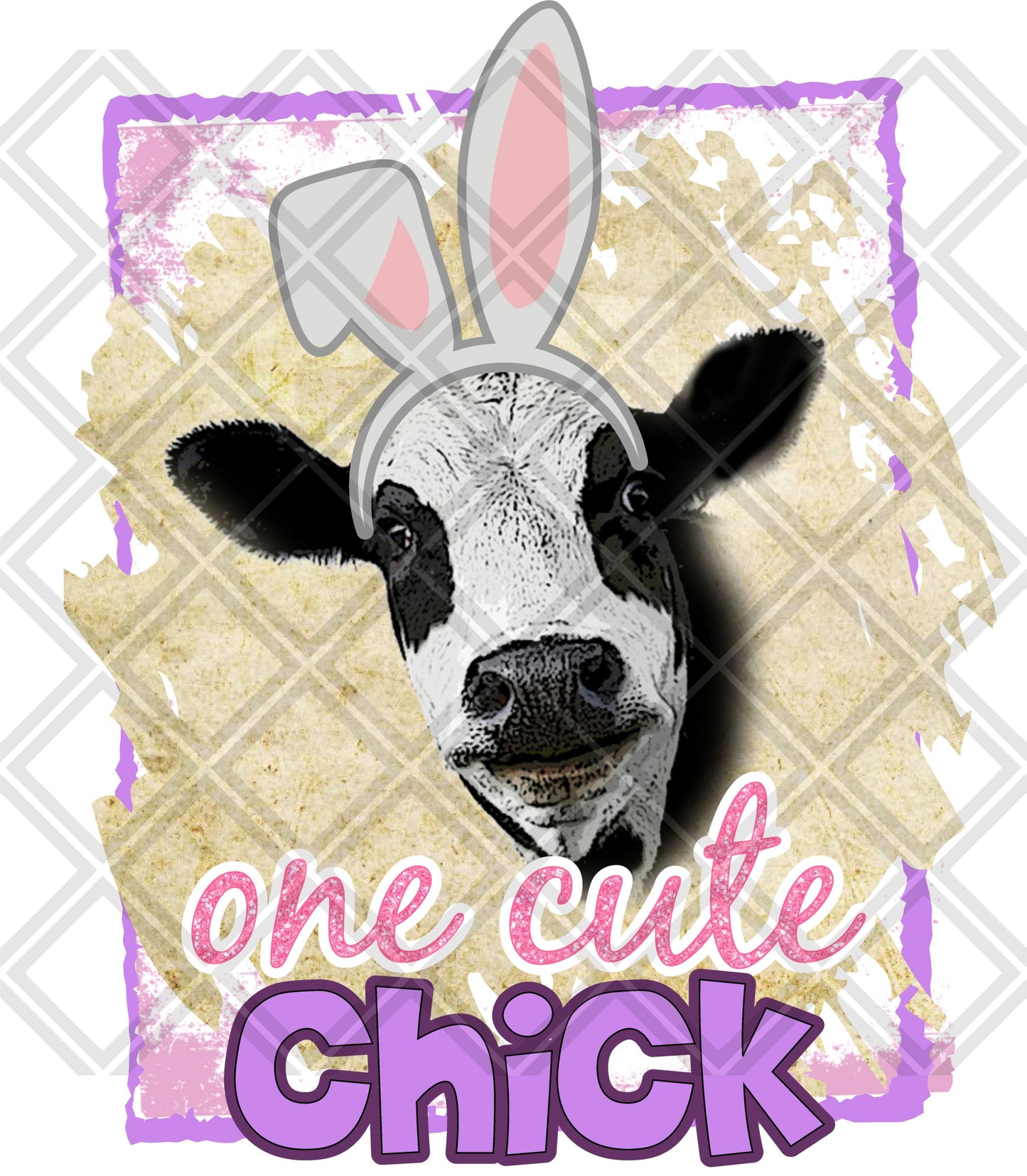 one chick chick cow Digital Download Instand Download