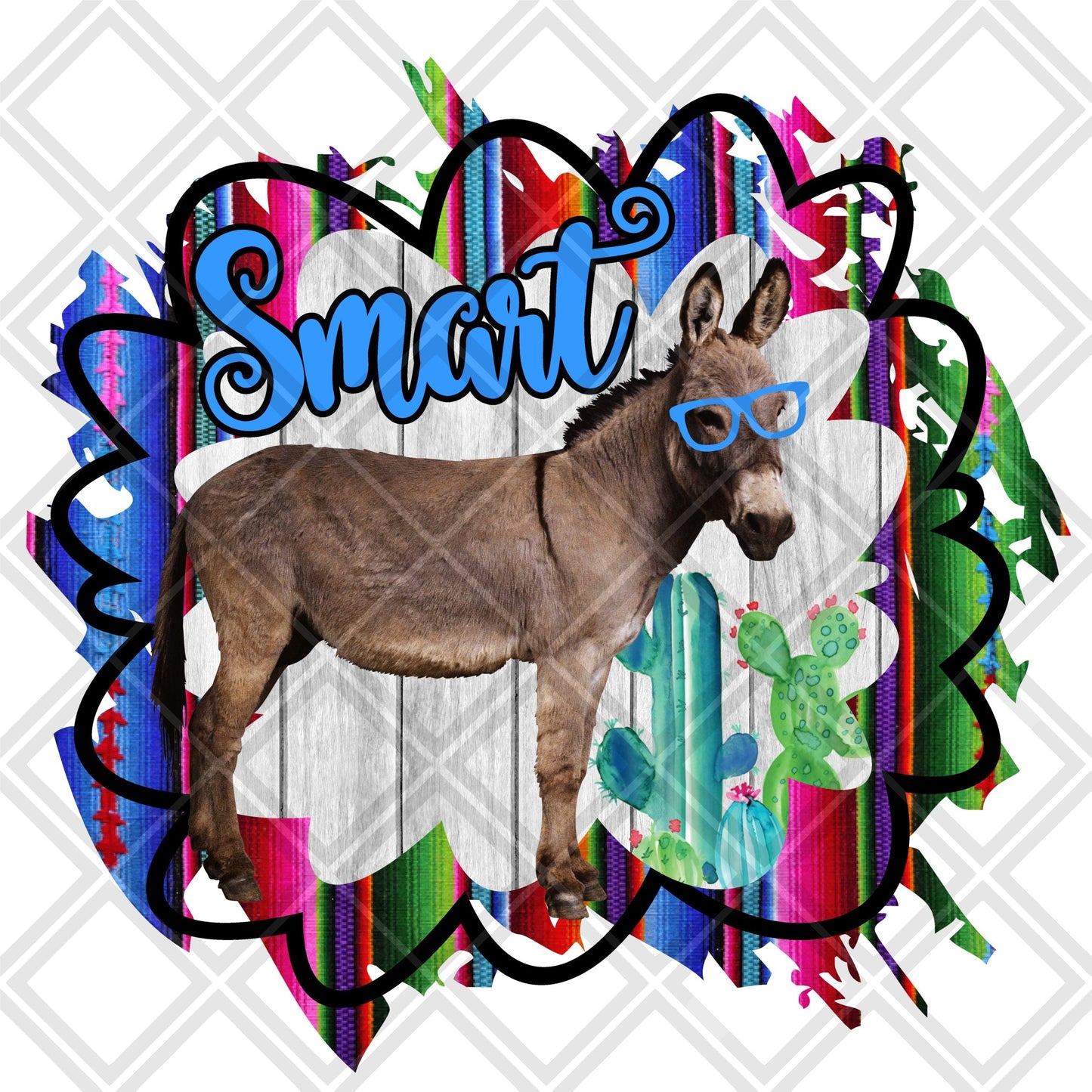 Smart Donkey frame Digital Download Instand Download