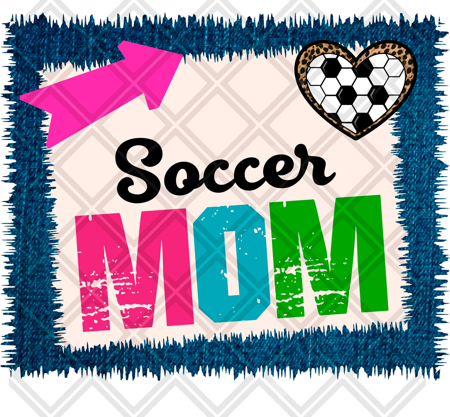 soccer mom frame arrow png Digital Download Instand Download