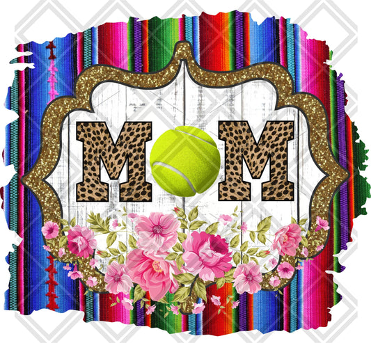 tennis mom frame DTF TRANSFERPRINT TO ORDER