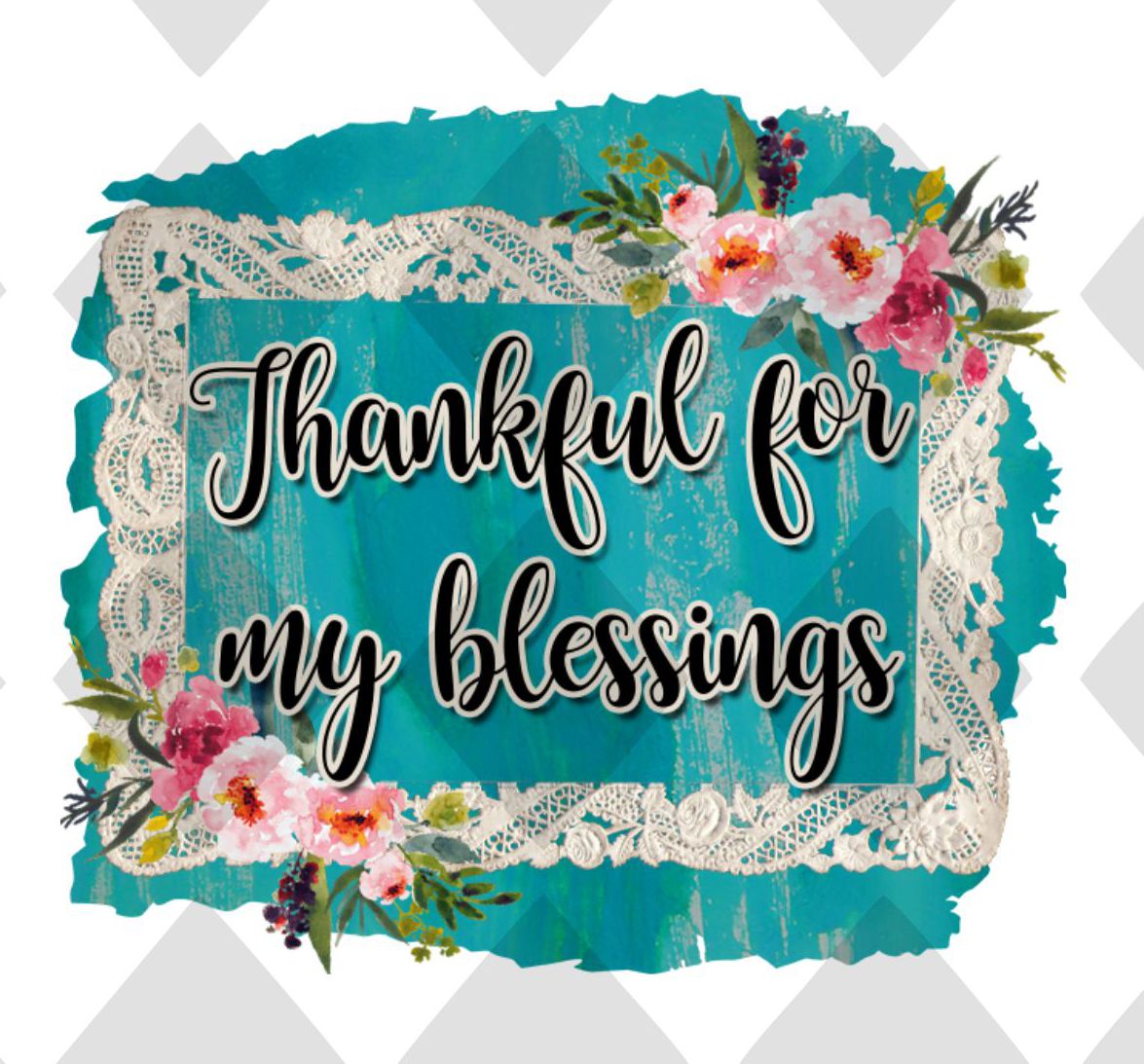 thankful for my blessings png Digital Download Instand Download
