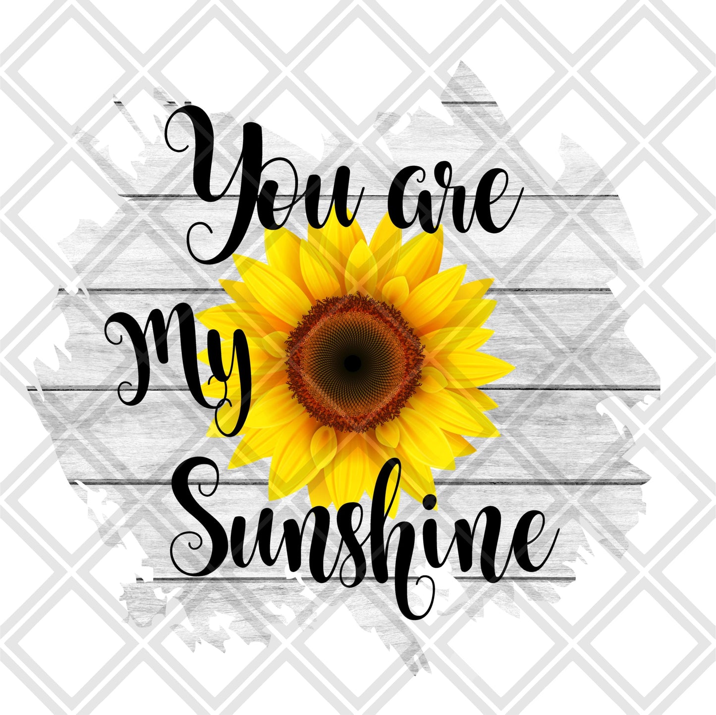 You're my Sunshine sunflower frame Digital Download Instand Download